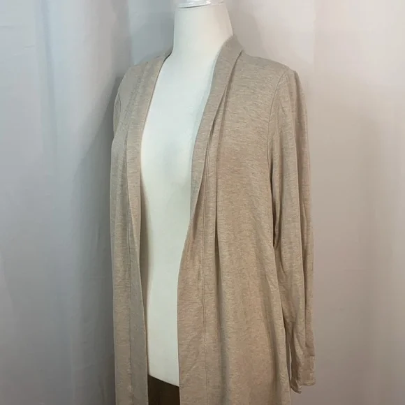 Magaschoni Heathered Oatmeal Modal Duster- NWT - Picture 6 of 17
